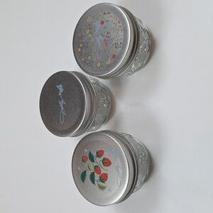 Glass Mason Jars with Lids Set Of 3 - Dolly Parton